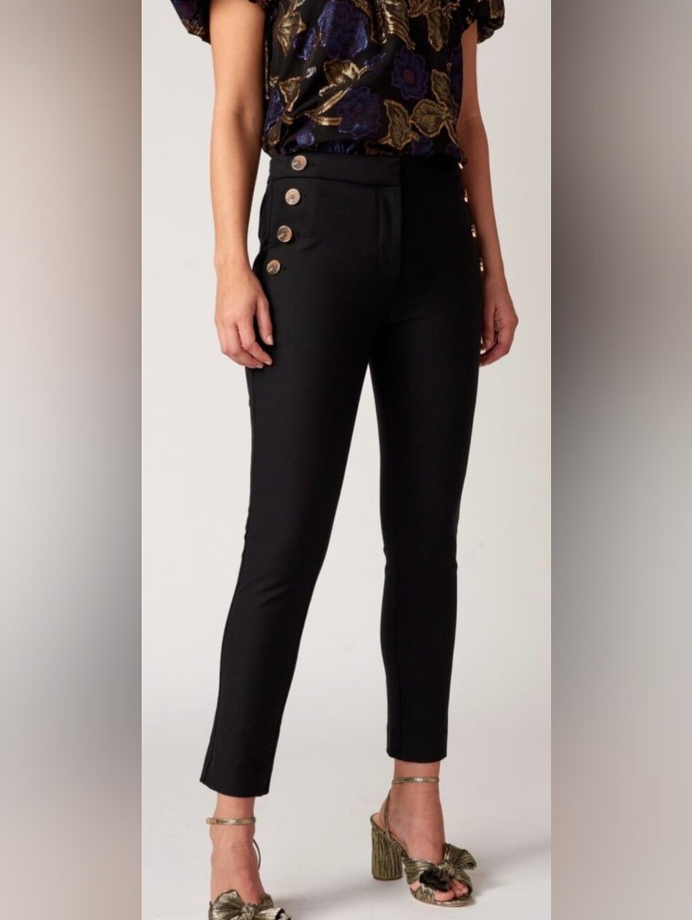 Kelis Sailor Pant in Black by Derek Lam Size 4